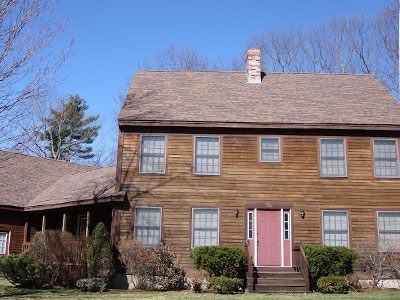 Brown Roof House